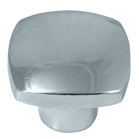 Laurey 1 1/2" Square Knob, Aventura, Polished Chrome 74426
